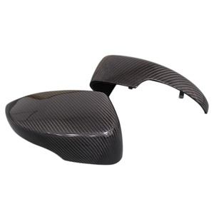 Cubierta de Espejo Lateral de Repuesto Completa de Fibra de Carbono 3K de Alta Calidad para <span class=keywords><strong>Ford</strong></span> Escape 2017-2023, Estilo de Reemplazo - Product Image 2
