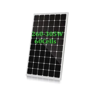 Panel solar TDC 280W 285W 60 celdas módulos PV 280 vatios 30V mono cristalino para energía doméstica panel solar de 120 vatios