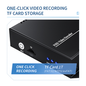 Transmisor de Video en Red Unisheen BM3371R-S-A H.265 HEVC 1080P60 Gigabit 3G-SDI, Compatible con Grabación en Tarjeta TF para <span class=keywords><strong>YouTube</strong></span> Live - Product Image 2