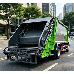 Camion à ordures compacteur Dongfeng de 12 mètres cubes, camions à ordures de Chine - Product Image 6