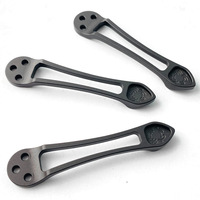 Couteau Spyderco Spider C81 en alliage de titane avec pince intégrée, couteau Spider en alliage de titane C223, pince arrière en titane