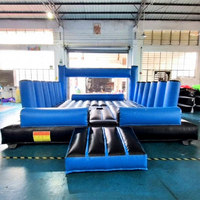 Matelas gonflable géant pour jeux de plein air, idéal pour machine de rodéo gonflable ou taureau mécanique