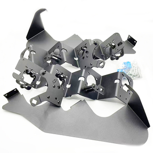 Phụ Tùng Xe Ma Trận Chiếu Ống Kính Sửa Đổi Khung Adapter Cho 2019-2021 Ford Lãnh Địa 4 Ma Trận Chiếu Đèn Pha Khung - Product Image 1