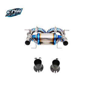 Sistema de Escape Catback de Titanio Inspirado en las Pistas, Sonido Agresivo de Carreras para <span class=keywords><strong>Lamborghini</strong></span> Huracán STO <span class=keywords><strong>Aventador</strong></span> <span class=keywords><strong>SVJ</strong></span> Supercar - Product Image 5
