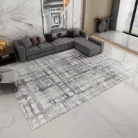 Tapis et moquettes design de fabrication chinoise, motifs modernes, impression polyester 3D, tapis de salon à prix abordable