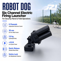 YC-01 Roboterhunde aus Kohlefaser, Aluminiumlegierung und Edelstahl mit Nutzlastwerfer, Smart LoadApp-Steuerung und Echtzeit-Statusanzeige