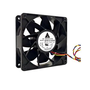 Delta Qfr1212ghe 120x120x38mm Dc Brushless Fan 12V 2.70A Ball Bearing <b>Computer</b> <b>Case</b> Cooling - Product Image 1