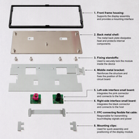 Modules LCD 12 pouces LS120M5LX08 LS120M5LX10 Panneau d'écran de voiture pour Ford Sync4 Navigation GPS