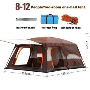 Nuova Tenda da Campeggio Familiare di Lusso Personalizzata <span class=keywords><strong>LIA</strong></span> 2026, Resistente al Vento, Grande, Impermeabile, per Glamping - Product Image 3