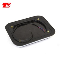 Feu avant arrière pour l'ambulance 12V 24V rouge ambre blanc bleu stroboscopique lampe d'avertissement feu de position latéral pour l'ambulance