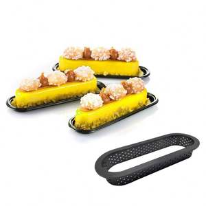 <span class=keywords><strong>Moule</strong></span> pour <span class=keywords><strong>tarte</strong></span> aux fruits en plastique <span class=keywords><strong>perforé</strong></span>, 8 cavités, Mousse, Quiche, accessoires de cuisine, pâtisserie - Product Image 4