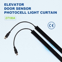 DT180A-32pairs ascenseur détecteur de porte ascenseur infrarouge détecteur de porte ascenseur lumière rideau ascenseur porte capteur cellule photoélectrique