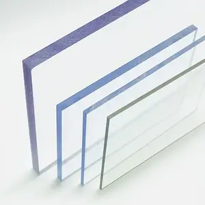 4 6 8 10mm Feuille solide en polycarbonate plastique transparent à fort impact pour usage général