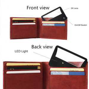 Kính lúp Thẻ Tín Dụng với <span class=keywords><strong>LED</strong></span> Ánh Sáng-Kinh Doanh Thẻ <span class=keywords><strong>Magnifier</strong></span> với 3X Ống Kính Fresnel - Product Image 4
