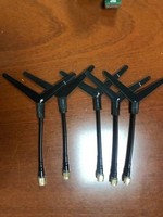 Antenne émettrice vidéo FPV en forme de Y 1200 MHz 1,2 GHz 1,3 GHz, récepteur vidéo large bande pour pièces FPV UAV