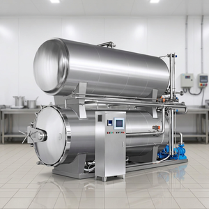 Food Sterilization Retort With Multiple Heating Methods Commercial Autoclave For Sauce <b>Canned</b> Food And <b>Meat</b> Products - Product Image 1