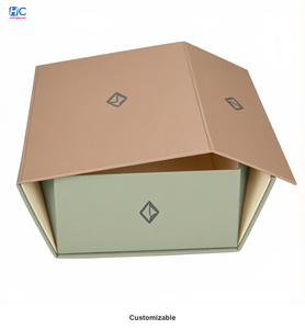 Elegante Caja Rígida de Cartón para Ropa con Cinta de Seda, Caja de Embalaje de Papel Plegable Magnética de Lujo para Ropa de Alta Gama, Nueva - Product Image 1