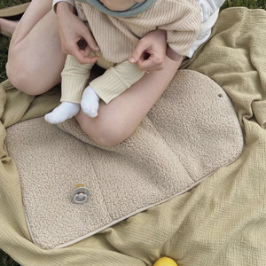 Personalizzato portatile pieghevole <span class=keywords><strong>Ecru</strong></span> <span class=keywords><strong>Teddy</strong></span> pannolino pannolino stazione frizione fasciatoio Pad - Product Image 2