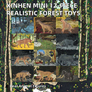 Set de Figuras de Animales Prehistóricos en Miniatura, Modelos Realistas de Bestias Salvajes, Figuras de Animales de Plástico para Niños, Juego Educativo - Product Image 2