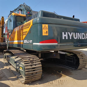 Grandes pelles hydrauliques sur chenilles d'occasion Hyundai R305lc-9t de 30 tonnes R305-9 305-7 pelleteuses à godets d'occasion - Product Image 3