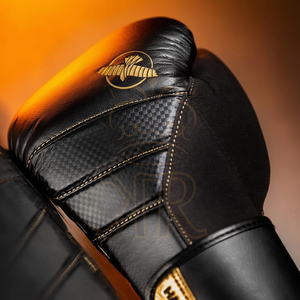 Haya ถุงมือ T3มวยสำหรับผู้ชายผู้หญิง5ชั้นโฟมสนับมือเสริมโลโก้วัสดุหนัง - Product Image 1