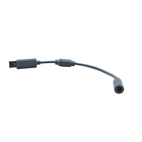 Câble convertisseur d'extension de connexion USB noir gris pour XBOX 360 contrôleur filaire