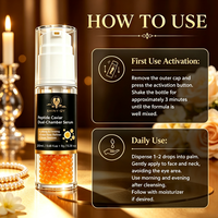 Sérum Peptidique Double Chambre en Gros avec Extrait de Caviar Anti-rides, Liftant et Hydratant pour le Visage