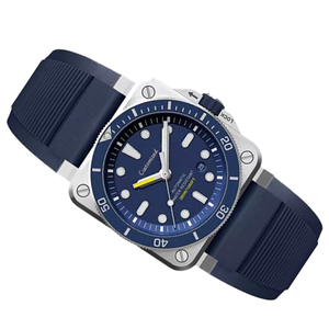 Automatic square <b>Watch</b> Men's Deluxe Diving <b>Mechanical</b> <b>Watch</b> - Product Image 2