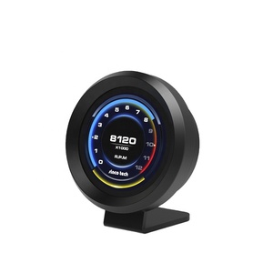 Tachimetro digitale universale 9-in-1 RPM volt pressione olio temperatura acqua EGT fr misuratore Kit/sensore (DO912S) - Product Image 1