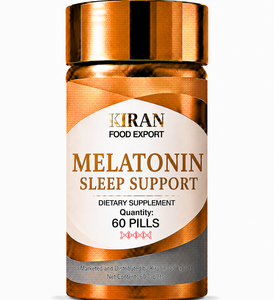 Complément alimentaire en capsules pour le sommeil à la mélatonine, formule naturelle pour la nuit, pour le repos, la relaxation, le bien-être quotidien et un sommeil sain - Product Image 2