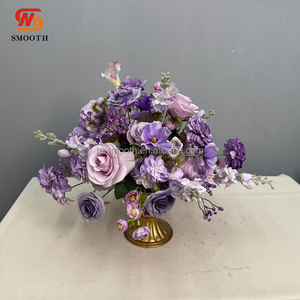 SMOOTH - Ramo de Flores Artificiales al por Mayor de 30 cm, Pequeño, para Centro de Mesa de Boda - Product Image 4