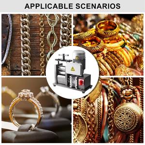 เครื่องม้วนลวดแผ่นครึ่งวงกลม370W/750W เครื่องรีดโลหะแบบปรับได้สีทองเงิน110V/220V สำหรับทำเครื่องประดับ - Product Image 6