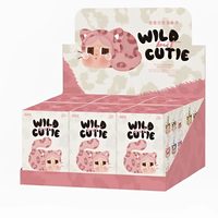 Authentique pour MART CRYBABY Série Wild but Cutie Pendentif en vinyle et peluche Boîte mystère Échelle 1/6 avec emballage d'origine