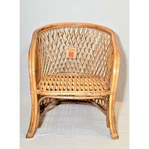 Silla Infantil de Ratán Premium Hecha a Mano con Materiales Naturales Ecológicos, Muebles Infantiles de Mimbre Estilo Boho - Product Image 2