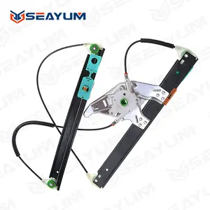 Seayum Kit Regulador de janela elétrica para porta dianteira esquerda de carro, para Audi C5 A6 2004 1997 2000 2003 2002 4B0837461 4B0837462