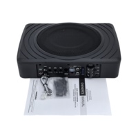 Caisson de basses de voiture de nouveau design de 8 pouces RMS Power120W Single Coil 12V 4ohms Underseat Slim Car Subwoofer Super Bass Subwoofer