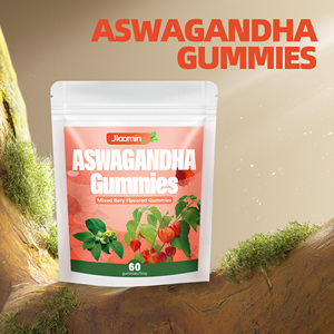 Jiaoming OEM Vegan Ashwagandha Gummies laris suplemen nutrisi fokus memori untuk remaja dan dewasa - Product Image 2