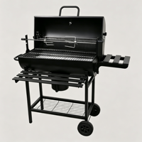Barbecue portable au charbon de bois Santa Maria pour l'extérieur, style argentin