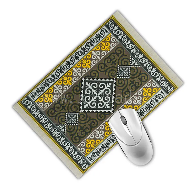 ユニークなデザインペルシャ風オリエンタルカーペット表面マウスマットパッドプロモーション用マウスパッド