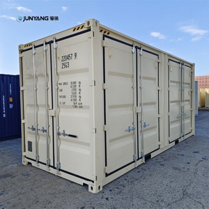 ตู้คอนเทนเนอร์ขนส่งสินค้าแห้งแบบ High Cube ขนาด 20 ฟุต ลดราคาพิเศษ ประตูด้านข้าง 2 บาน ผลิตจากเหล็กคุณภาพสูง ความจุ 37.4 คิว - Product Image 5