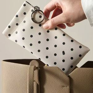 Petite trousse de maquillage en cuir PU pour sac à main, élégante, avec fermeture automatique, sac pour lentilles, anti-rayures, sac pour lunettes, idéal pour les cadeaux - Product Image 4