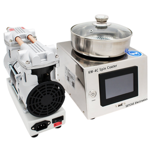 SETCAS KW-4C, Popular Máquina de Recubrimiento por Rotación de Laboratorio de 200W, Nueva Condición, Componentes del Motor con Núcleo de Acero para Sustratos, 1-12000 RPM - Product Image 4