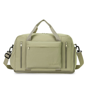 Lightweight Waterproof Oxford Duffel <b>Bag</b> Multi Layer Compartment Storage Men Women Business Swim Dual Use Fitness Handbag - Product Image 1