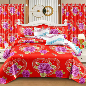 Ensemble <span class=keywords><strong>de</strong></span> draps <span class=keywords><strong>de</strong></span> <span class=keywords><strong>lit</strong></span> personnalisé en usine, 3 pièces, <span class=keywords><strong>taille</strong></span> king, <span class=keywords><strong>drap</strong></span> <span class=keywords><strong>plat</strong></span> avec taies d'oreiller, prix bas, ensemble <span class=keywords><strong>de</strong></span> literie imprimé floral - Product Image 1