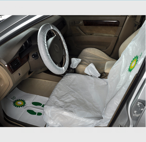 Kit Complet de Protection Intérieure Automobile 5 en 1 Jetable – Outils de Service et Produits <span class=keywords><strong>d</strong></span>'Entretien Auto OEM - Product Image 4
