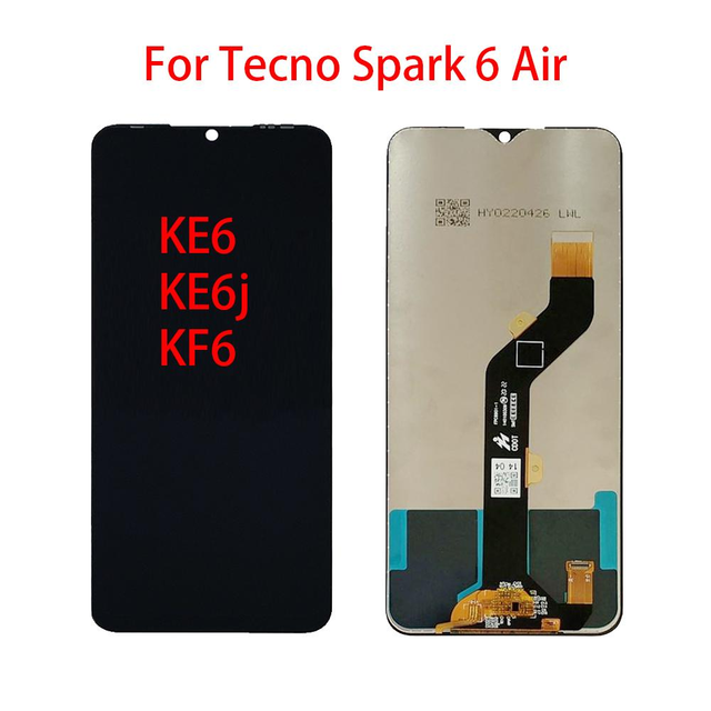 Pantalla Lcd Screens for Mobile Phone for Tecno Spark 6 air Display