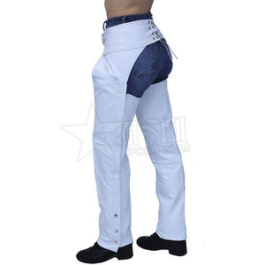 Course de chevaux 2024 hommes équitation cuir sport complet 2024 haute qualité dames cuir Chaps - Product Image 1