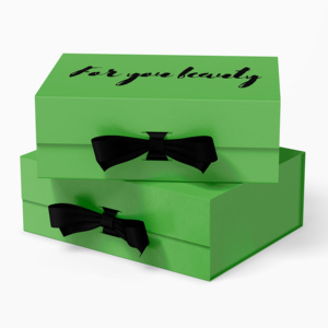 Gran oferta, CAJA PLEGABLE magnética de embalaje de regalo con cierre personalizado de lujo con lazo de cinta, caja de regalo plegable con cierre magnético - Product Image 2