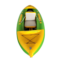 Bateau de Kayak gonflable pliant pour 2 personnes, canoë/Kayak de pêche