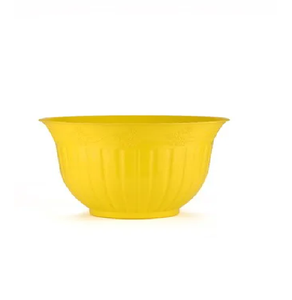 Pot de fleurs décoratif en plastique Love Fresh de 9,5 pouces pour plantes d'intérieur et d'extérieur, maison et jardin - Product Image 3